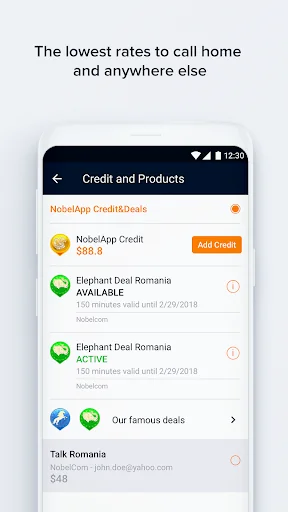 NobelApp - Calling Everywhere