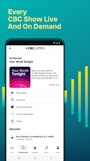 CBC Listen: Music & Podcasts