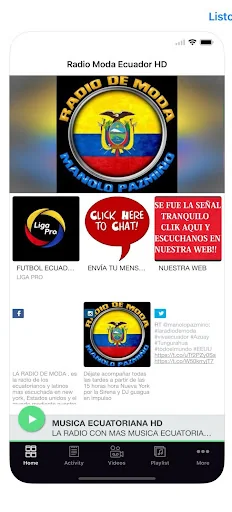 La Radio De Moda Ecuador