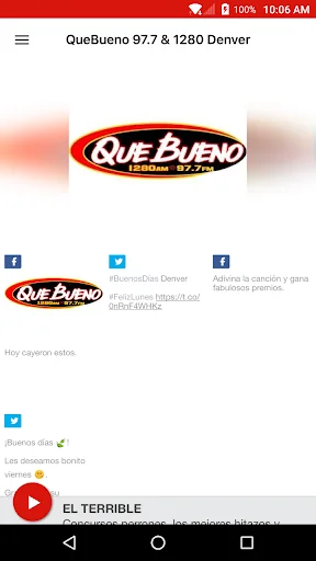 QueBueno 97.7 & 1280 Denver