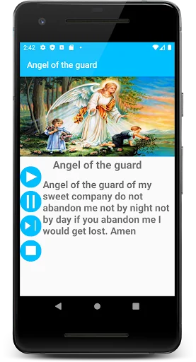 Angel of the guard