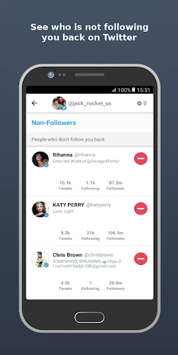 Who Unfollowed Me - Nomesigue screenshot 1