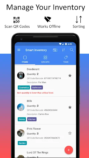 Smart Inventory - Mobile & Web