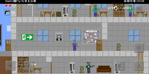 Noob vs zombie: Shooting Game screenshot 4