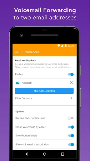 Spark Voicemail screenshot 4
