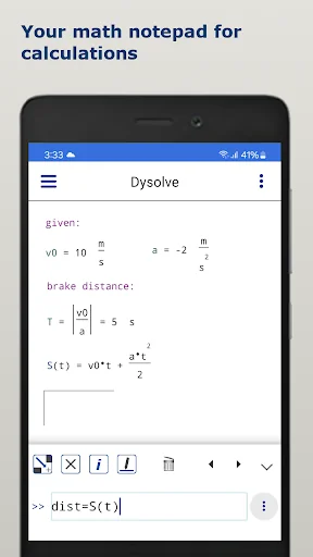Dysolve Math Calculator