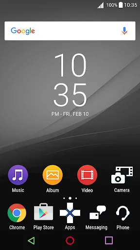 Black theme for XPERIA 2