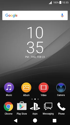 B/W theme for XPERIA 2