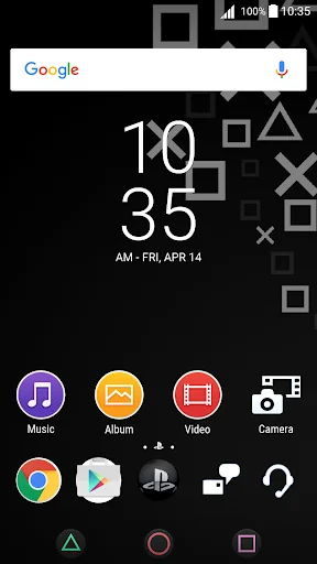 Dark theme PSPad for XPERIA