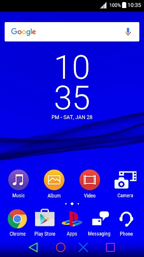 Theme fusion PS XPERIA 2