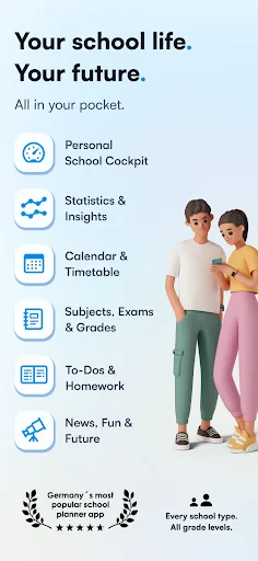 Notenapp - digital school tool screenshot 1