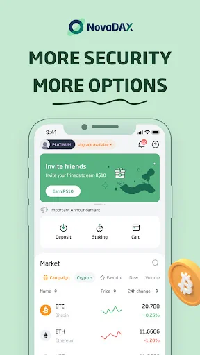 NovaDAX - Buy & Sell Bitcoin