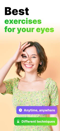 Eye exercises and Vision test screenshot 1