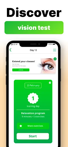 Eye exercises and Vision test screenshot 4