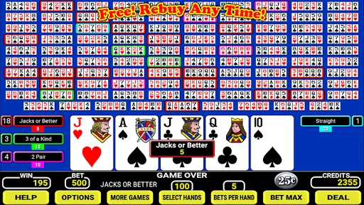 One Hundred Play Poker