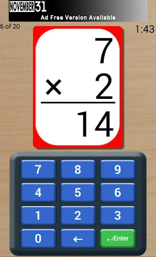 Math Flash Cards