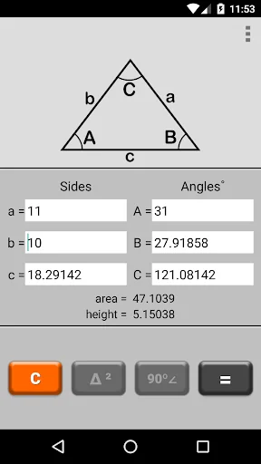 Triangle Calculator Pro