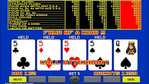 Video Poker screenshot 4