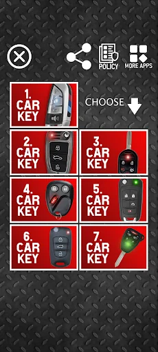 Car key simulator
