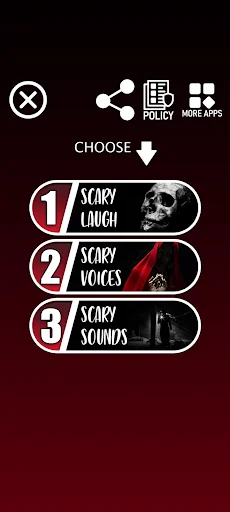 Scary sounds
