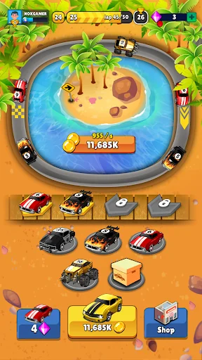 Merge Muscle Car: Cars Merger screenshot 1