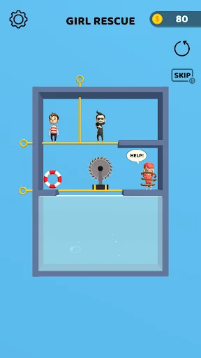 Pin Rescue-Pull the pin game! screenshot 1