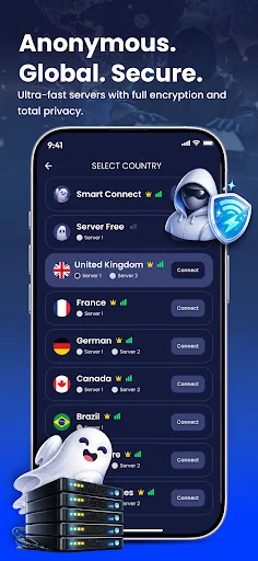 Noy - Anonymous VPN Proxy screenshot 4
