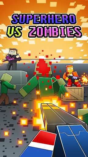 Hero Pixel V Zombie Gun 3D