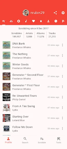 Finale for Last.fm