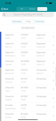 Oman Airports screenshot 2