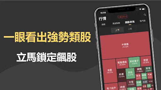 籌碼大股東 - 跟著大股東買股票，飆股 主力 籌碼查詢 選股 screenshot 3