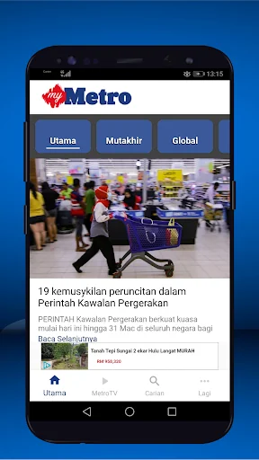 Harian Metro Mobile