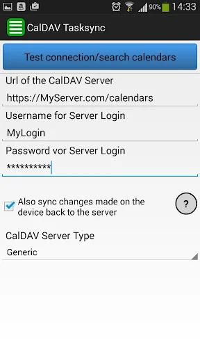 CalDAV TaskSync beta