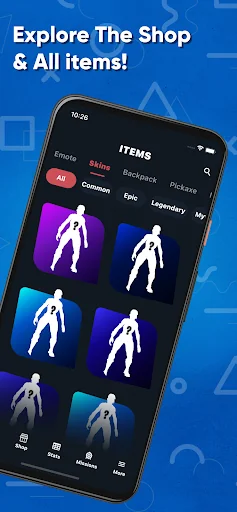 Flossy - Emotes, Shop & Stats