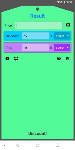Disc and Tax Calculator