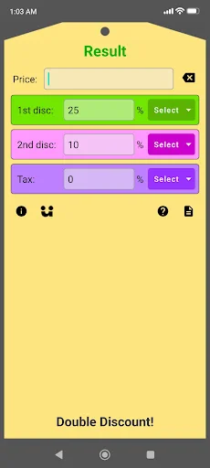 Double Disc Calculator
