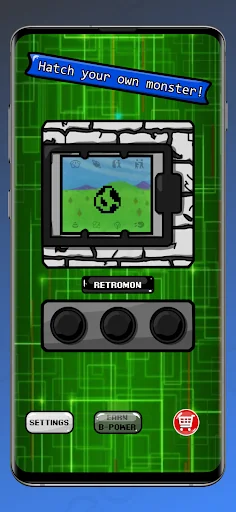 RetroMon - Virtual Pet Monster screenshot 1