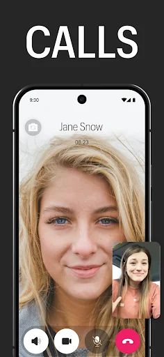 Meera: Messenger, video calls