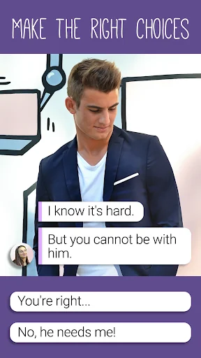 Hey Love Tim: High School Chat screenshot 1