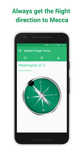 Muslim Quran Prayer Times screenshot 2