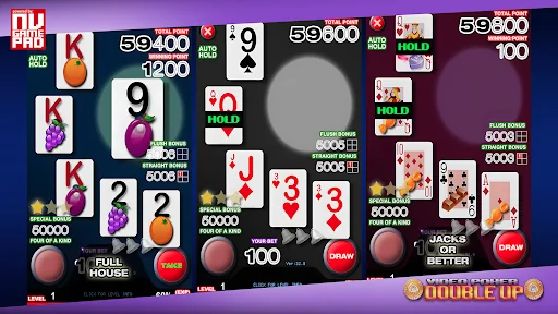 Video Poker Double Up screenshot 3