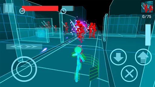 Stickman Neon Gun Warriors