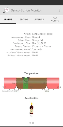 SensorButton Monitor