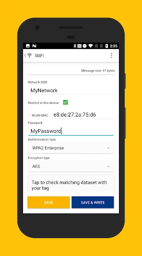 NFC TagWriter by NXP screenshot 4