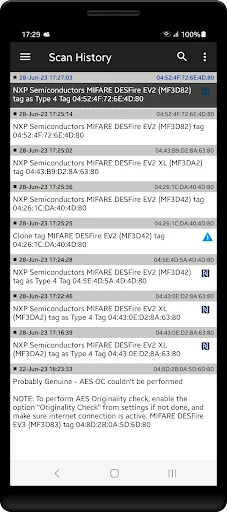 NFC TagInfo by NXP screenshot 3