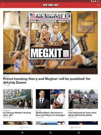 New York Post for Tablet screenshot 2