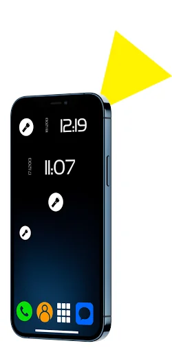 Flashlight Led with Clock