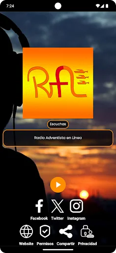 Radio Adventista en Línea screenshot 1