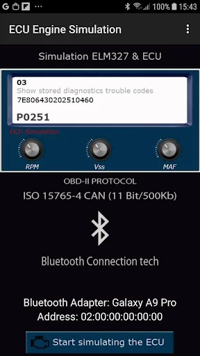 ECU Engine Sim