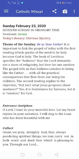 Catholic Missal and Prayers